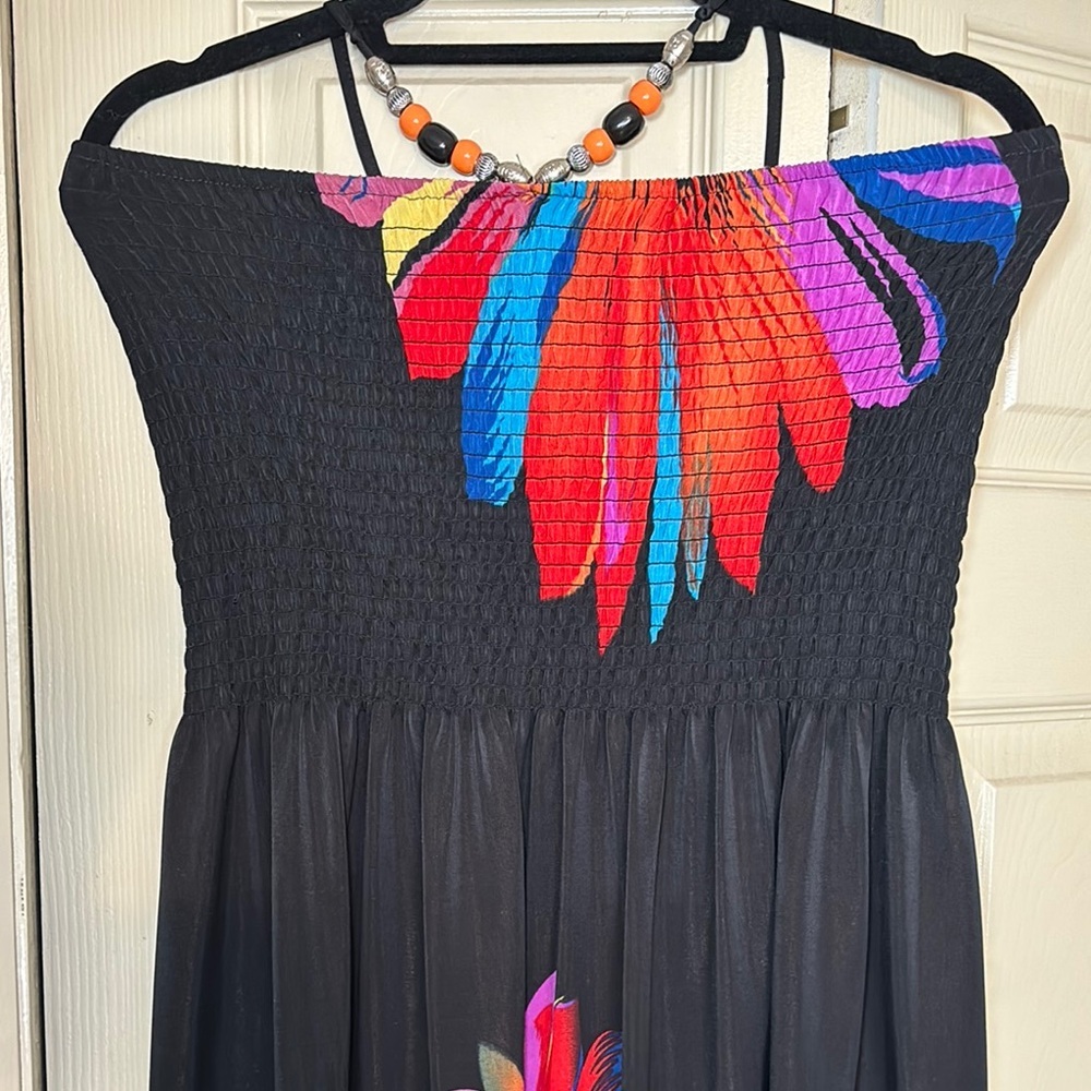 🌺2xHP🌺 Gorgeous Black Floral Maxi Dress - Picture 2 of 11